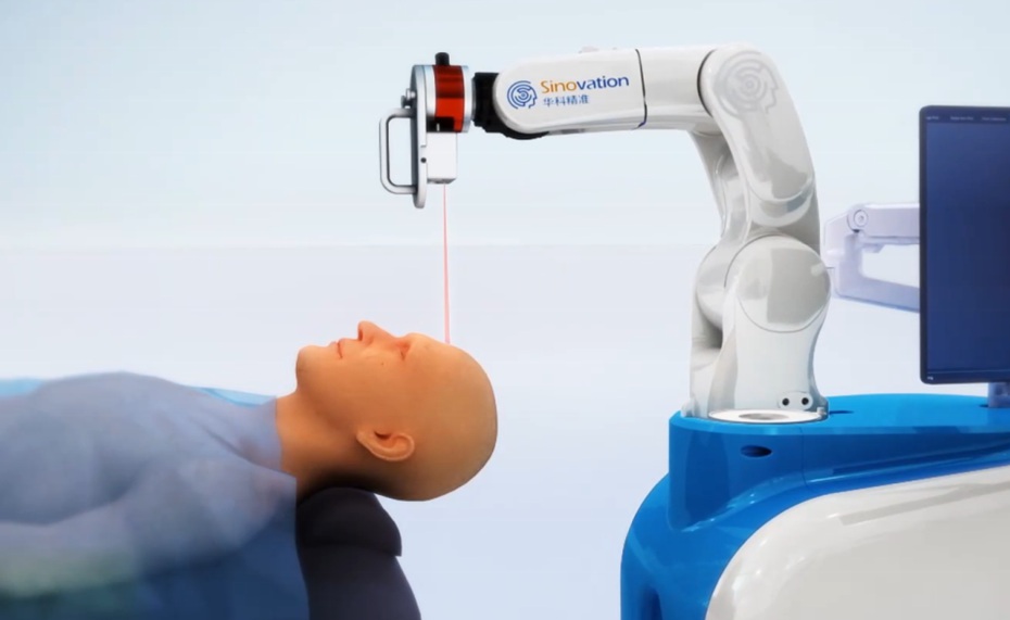华科医疗Sinovation神经外科手术机器人医疗器械动画图片
