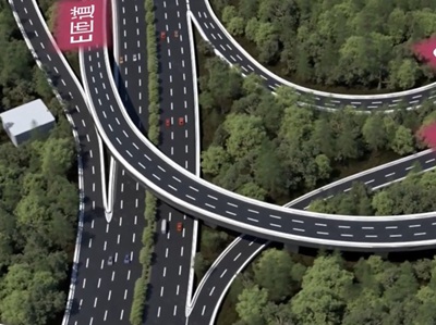 南京绕城公路桥梁施工三维动画制作案例