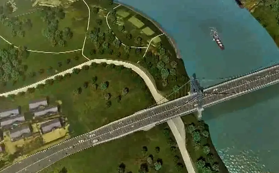 江汉六桥-中建三局施工动画制作案例图片