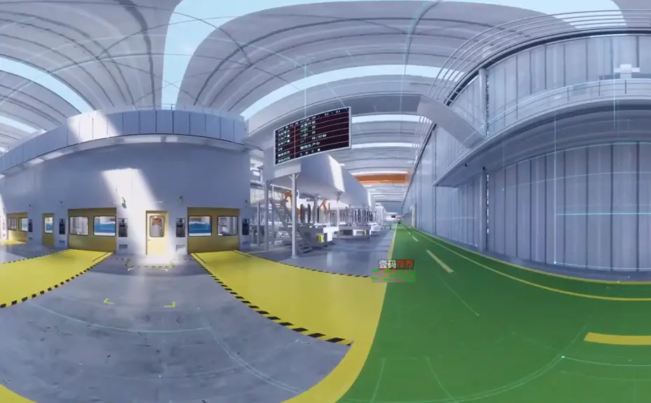 工业虚拟仿真VR动画制作案例图片